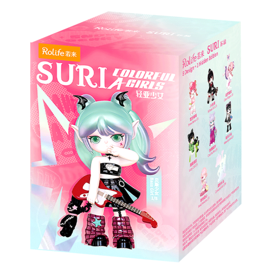 RoLife Suri Colorful Girls Series Blind Box Сури блайнд бокс коробка сюрприз с фигуркой RoLife Suri Colorful Girls Series Blind Box Сури блайнд бокс коробка сюрприз с фигуркой