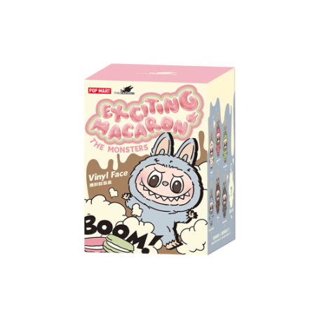 THE MONSTERS (Labubu) Exciting Macaron Vinyl Face Series Blind Box Лабубу Поп Март Коробка сюрприз