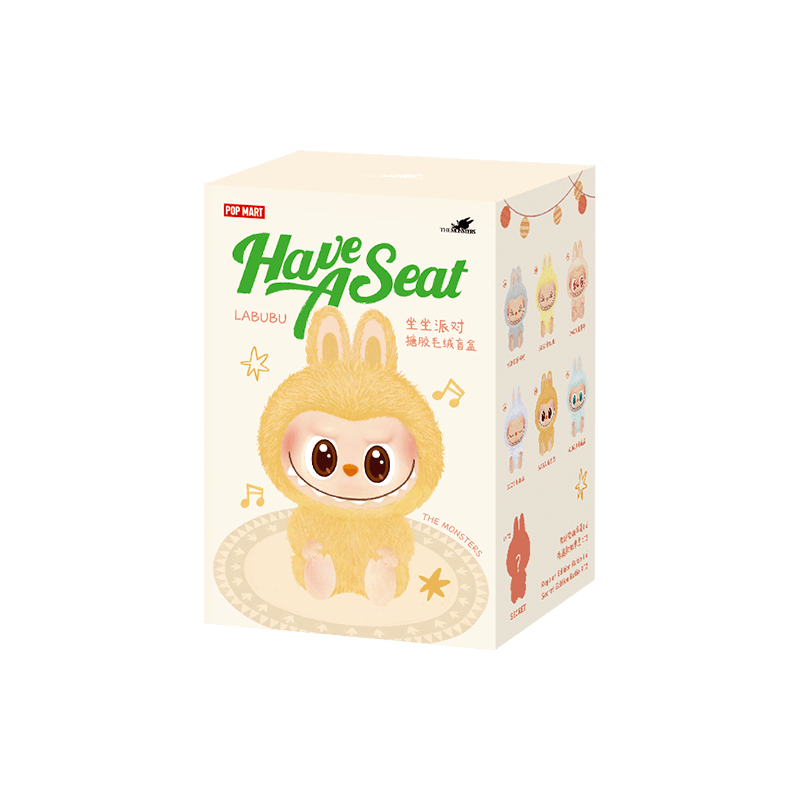 THE MONSTERS (Labubu) Have a Seat Vinyl Plush Series Blind Box Лабубу Поп Март Коробка сюрприз Лабубу
