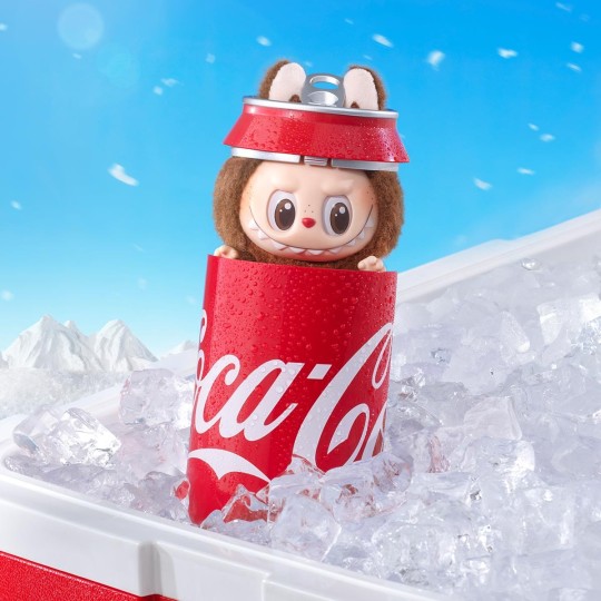 THE MONSTERS (labubu) COCA-COLA SERIES Vinyl Face Blind Box Лабубу Поп Март Коробка сюрприз