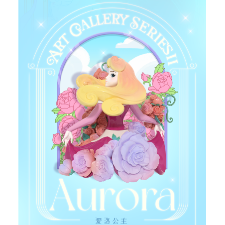 52TOYS Disney Princess: Art Gallery 2 Series Blindbox Aurora Figure